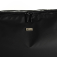 Сумка спортивная с боковыми карманами, черный цвет