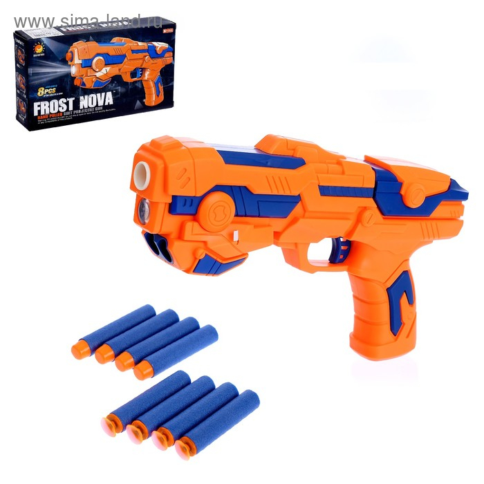 Пистолет &laquo;Звёздный мститель&raquo;, стреляет мягкими пулями, МИКС