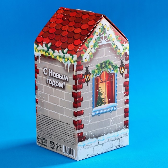 Новый год! Чай в домике &laquo;Пусть новый год будет роскошным&raquo; 28 шт. х 1,8 г.