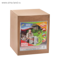 Коптильня холодного копчения "Дым Дымыч" 02М, дымогенератор, 32 л, серебристая