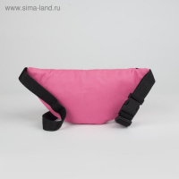 Поясная сумка на молнии, цвет розовый Поясная сумка на молнии, цвет розовый