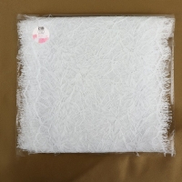 Кружево реснички, 200 мм × 3 ± 0,5 м, цвет белый Кружево реснички, 200 мм × 3 ± 0,5 м, цвет белый