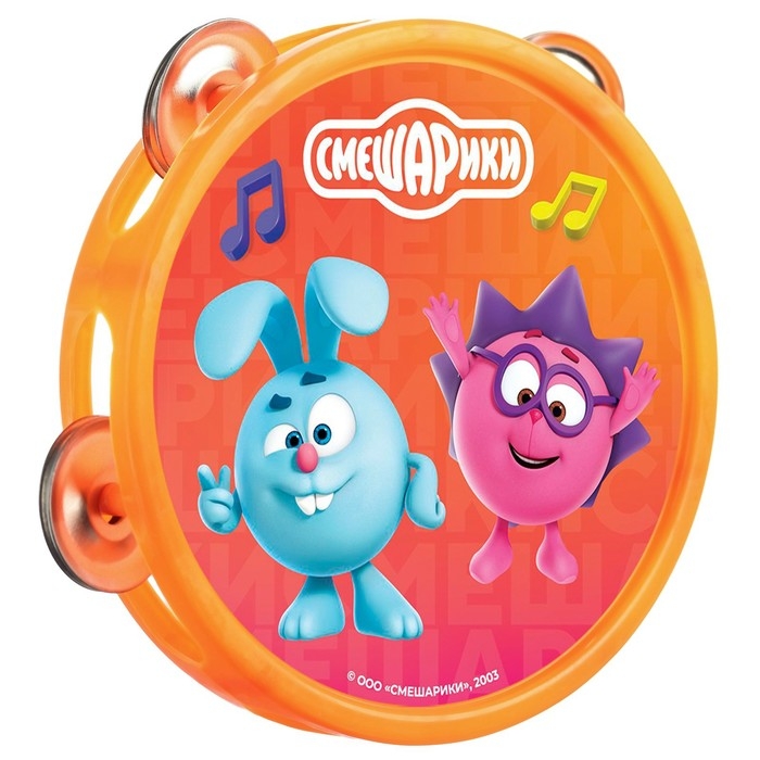 Музыкальная игрушка &laquo;Бубен: Смешарики&raquo;