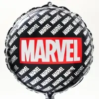 Шар воздушный фольгированный 18" &laquo;Марвел. Мстители&raquo;, чёрный