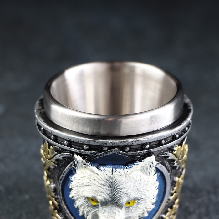 Стопка &laquo;Белый волк&raquo;, 60 мл, 6&times;6,5&times;6,3 см