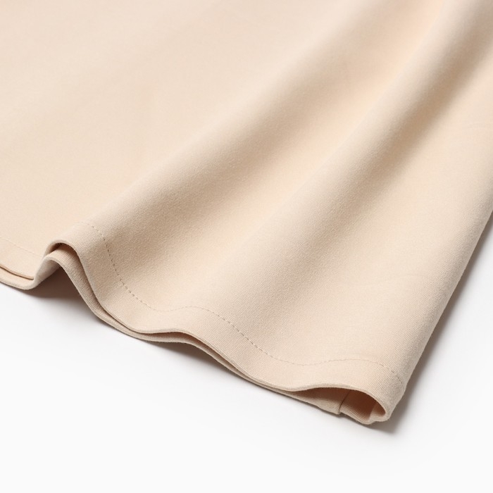 Платье женское MIST с акцентной линией плеч, р. 42, бежевый Платье женское MIST с акцентной линией плеч, р. 42, бежевый