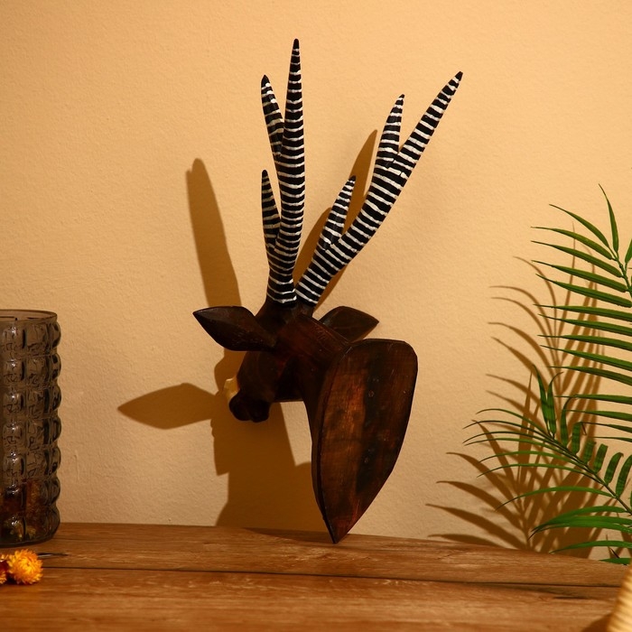 Панно настенное "Газель" албезия 25х15х35 см