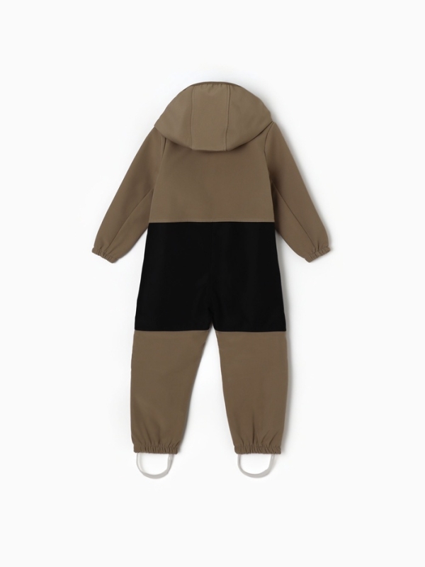 Комбинезон демисезонный для девочек MINAKU из Softshell на флисе, непромокаемый, хинди, рост 116 см