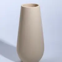 Ваза керамика настольная "Банни" h=24.5х11 d=7,5 см, белый