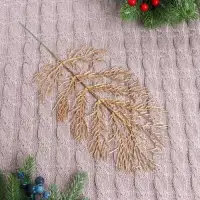 Декор блеск &laquo;Тирукали&raquo;, 12&times;30 см, МИКС (золото, серебро)