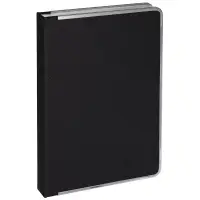 Ежедневник Frame Metal, недатированный, черный