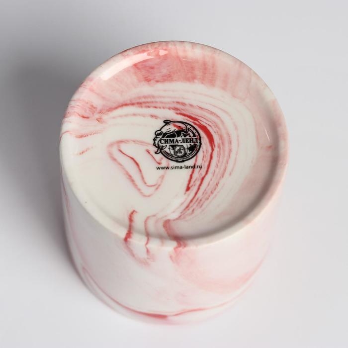 Кашпо для цветов с тиснением, &laquo;Котёнок&raquo;, 10 х 10 см