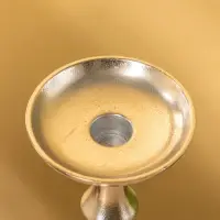 Подсвечник "Мадрид" алюминий 10х10х30,5 см