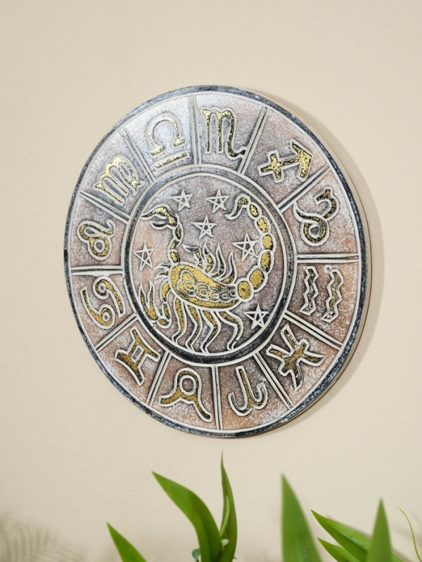 Панно резное МДФ "Скорпион", 30х30х2 см