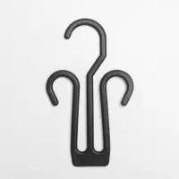 Вешалка для обуви 10&times;16,5 см, (фасовка 10 шт), цвет чёрный