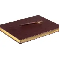 Ежедневник Grand Nebraska на заказ, недатированный, бордовый