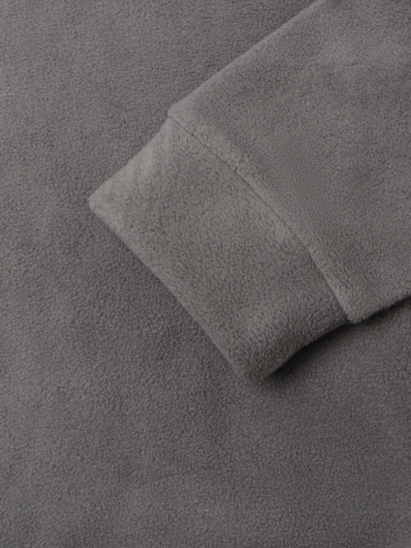 Костюм флисовый (худи и брюки) детский MINAKU: Fleece Soft, цвет серый, рост 122 см