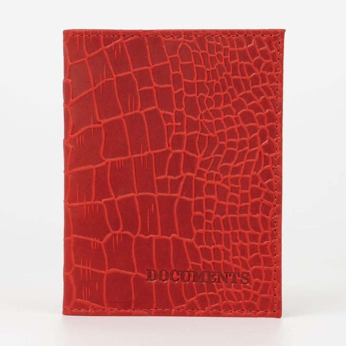 Обложка для автодокументов, цвет красный Обложка для автодокументов, цвет красный