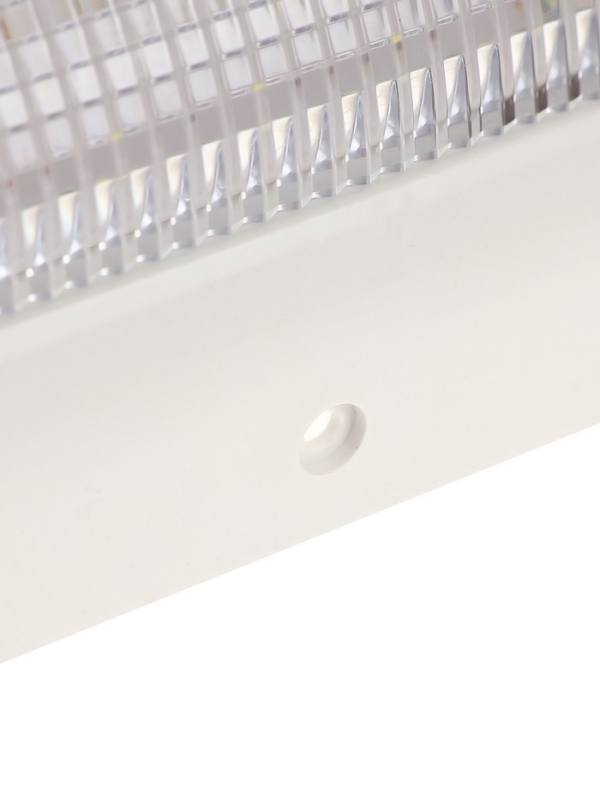 Светильник светодиодный, 18 Вт, IP54, 6500К, 220 В, овал, белый