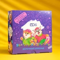 Шоколад молочный &laquo;Усатики-Хвостатики&raquo;, 12 г