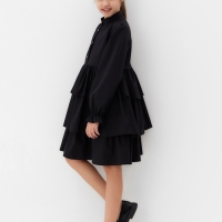 Платье для девочки MINAKU цвет чёрный, рост 116 см Платье для девочки MINAKU цвет чёрный, рост 116 см