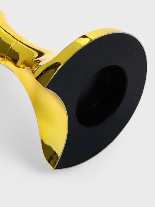 Башня пивная MonlinGold, 3 л, ёмкость для льда, подсветка, пластик, залотистый