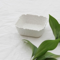 Соусник керамический &laquo;Воздушность&raquo;, 90 мл, 8&times;3 см, цвет белый