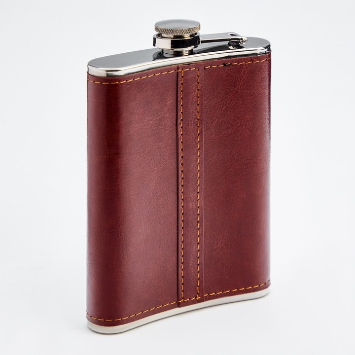 Фляжка для алкоголя и воды, 270 мл, "Танковые войска", нержавеющая сталь, подарочная, 9 oz