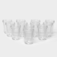 Набор стеклянных банок &laquo;Стакан&raquo;, ТО-82 мм, 250 мл, 12 шт
