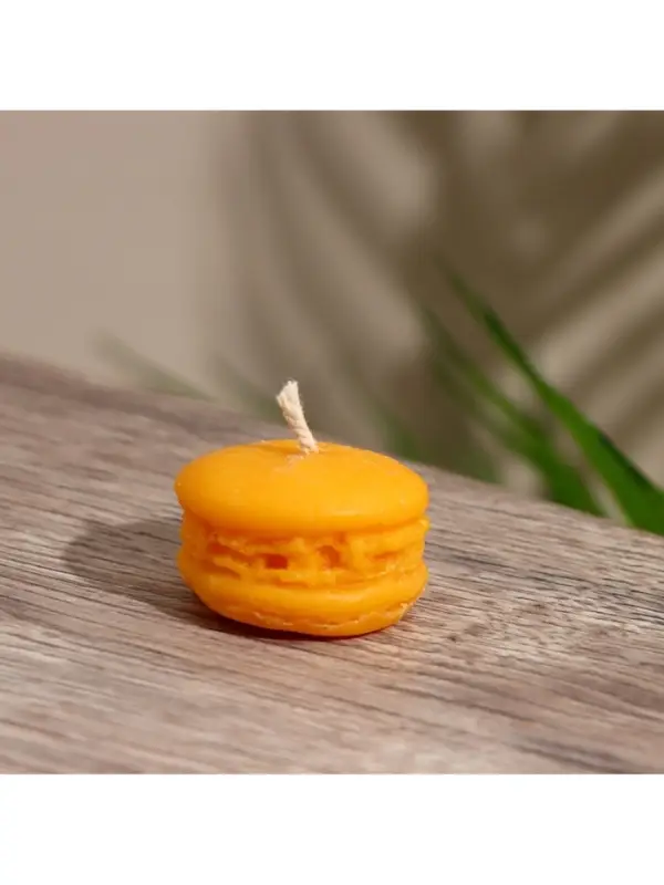 Свеча "Макарун" 3,5х3,5х2 см, соевый воск МИКС