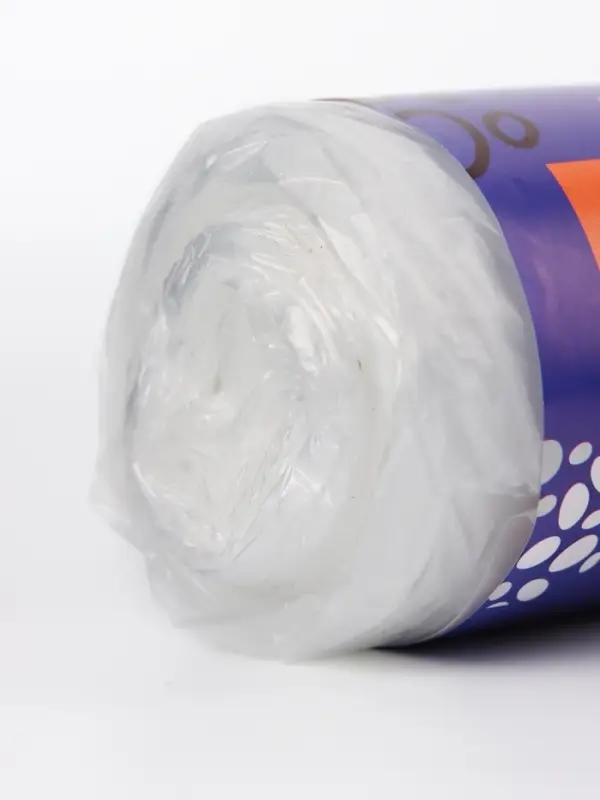 Мешки для мусора, 120 л, 100&times;70 см, 12 мкм, ПНД, 10 шт, прозрачные