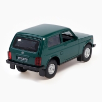 Машина металлическая &laquo;LADA 4x4&raquo;, открываются двери, багажник, инерция, 12 см, зелёный