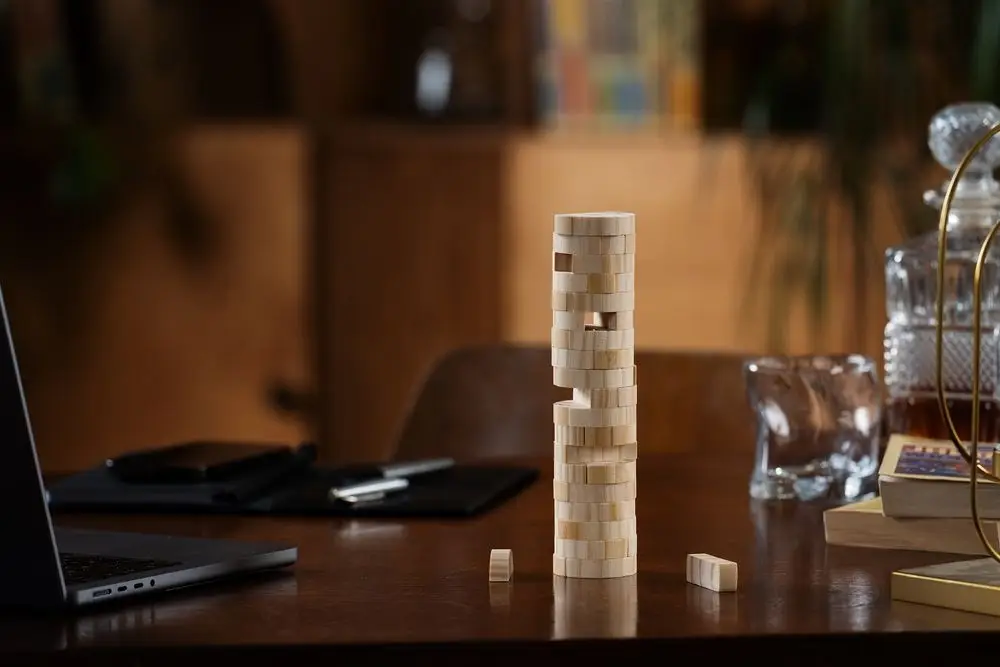 Игра &laquo;Круглая башня мини&raquo;, неокрашенная