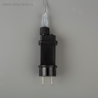 Неоновая фигура &laquo;Снежинка&raquo;, 37 см, 288 LED, 12 В, 8 режимов, свечение синее/белое