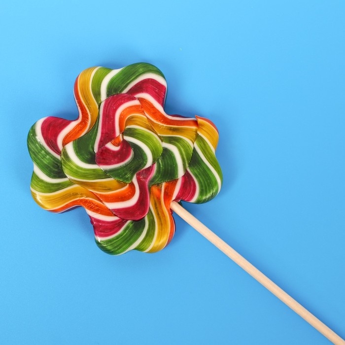 Карамель леденцовая "Цветы" на палочке, 30 г