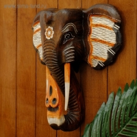 Сувенир дерево "Голова слона" 35 см