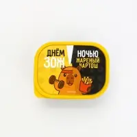 Ланч-бокс прямоугольный &laquo;ЗОЖ&raquo;, 500 мл