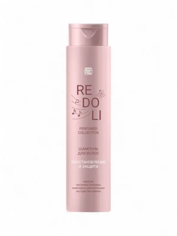 Шампунь для волос парфюмированный REDOLI восстановление и защита, 400 мл