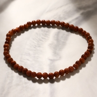 Браслет шар №4 &laquo;Авантюрин коричневый&raquo;