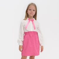 Рубашка детская KAFTAN, размер 34 (122-128 см), цвет белый Рубашка детская KAFTAN, размер 34 (122-128 см), цвет белый