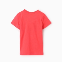 Футболка для девочки, цвет коралловый, рост 116 см Футболка для девочки, цвет коралловый, рост 116 см