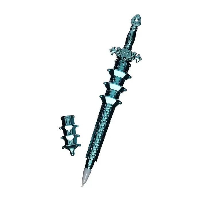 Ручка - прикол гелевая &laquo;Рыцарский меч&raquo;, МИКС