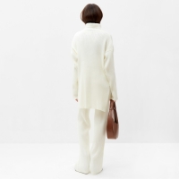 Костюм женский MIST (свитер и брюки), молочный, р. М (44-46)