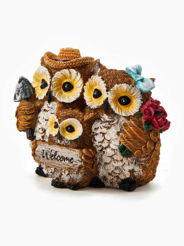 Фигурка полистоун TAKE IT EASY &laquo;Семья сов&raquo;, 11&times;9&times;7.5 см