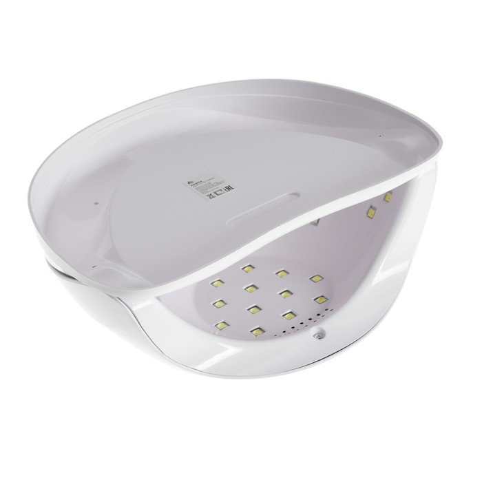 Лампа для гель-лака Luazon LUF-02, UV/LED, 54 Вт, 36 диодов, таймер 10/30/60 с, 220 В, белая Лампа для гель-лака Luazon LUF-02, UV/LED, 54 Вт, 36 диодов, таймер 10/30/60 с, 220 В, белая