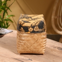 Корзинка плетеная "Масарта" 16х16х18 см Корзинка плетеная "Масарта" 16х16х18 см