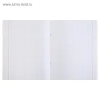 Тетрадь 48 листов в клетку Calligrata &laquo;Красоты природы&raquo;, обложка мелованная бумага, серые листы, МИКС