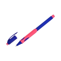 Ручка шариковая ErichKrause ErgoLine Kids Ultra Glide, первоклассника, эргономичный держатель, корпус Soft-touch, узел 0.7 мм, чернила синие, микс