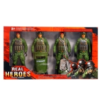 Набор солдатиков «Группа Альфа», 4 штуки Набор солдатиков «Группа Альфа», 4 штуки