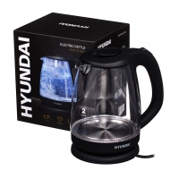 Чайник HYK-G1001 1.7л. 2200Вт черный